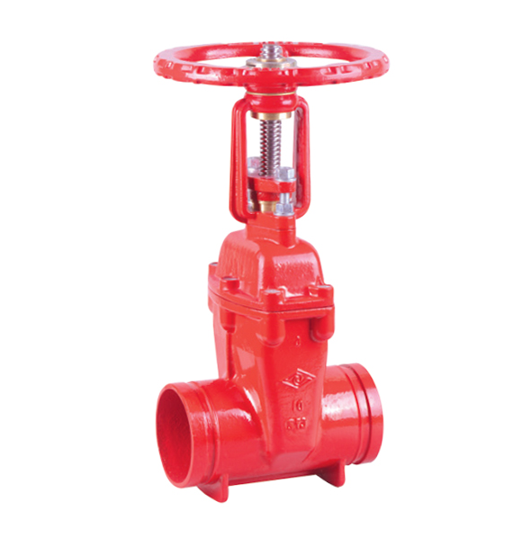 Grooved Gate Valve